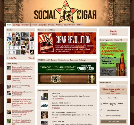 cigar social