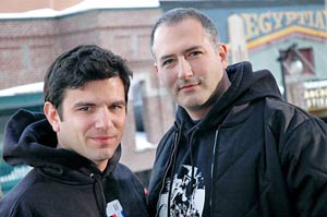 Directors Scott DiLalla (left) and Zack Coffman at the Sundance Film Festival (2007) Directors Scott DiLalla (left) and Zack Coffman at the Sundance Film Festival (2007)