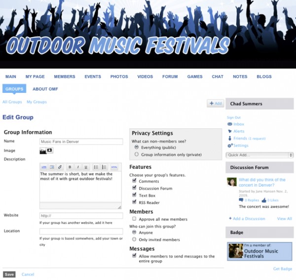 Manage Your Group 3