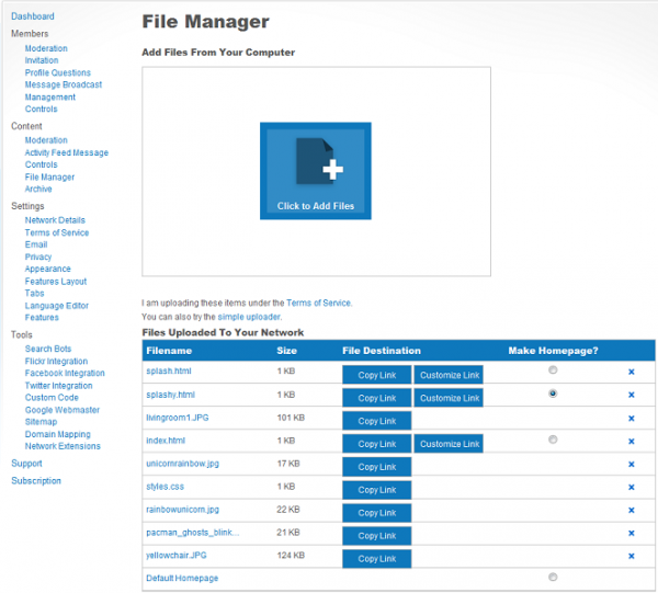 Introduction to the File Manager