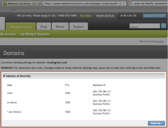 HCWP2890-4 Use Your Own Domain from Network Solutions 4