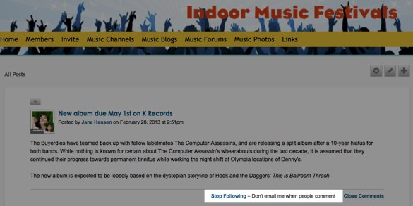 New album due May 1st on K Records - Discussion blog! - Indoor Music Festivals